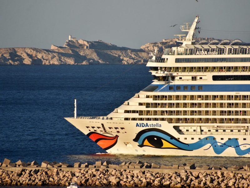 AIDAstella im Mittelmeer
