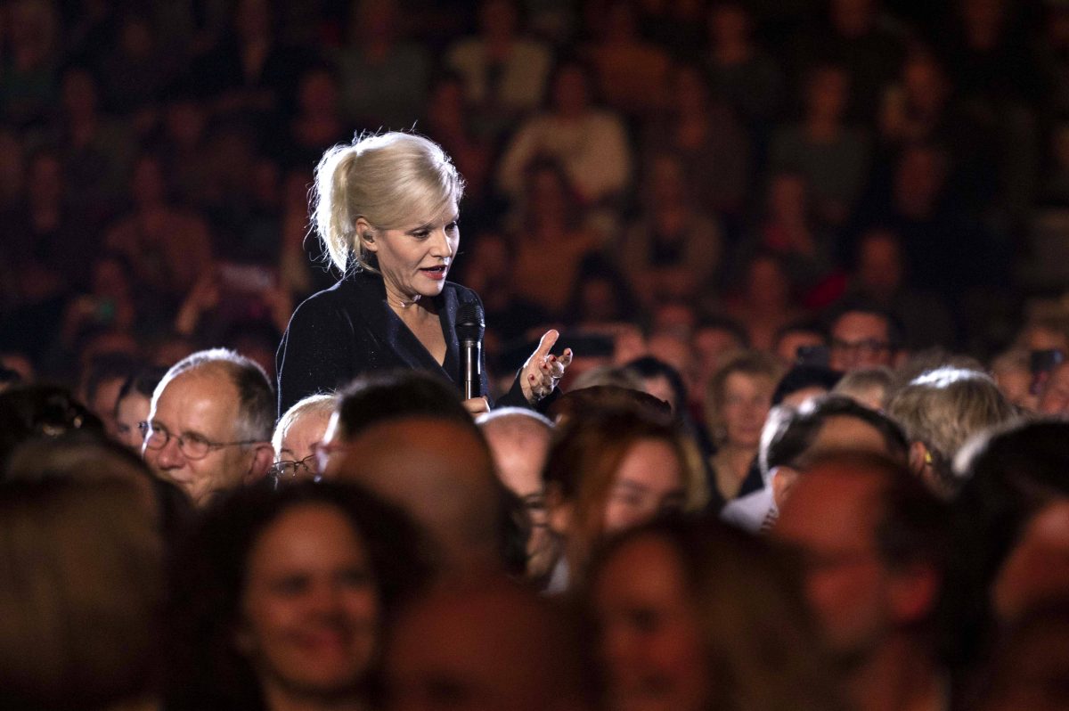 Ina MÃ¼ller zu Gast in der Rostocker Stadthalle