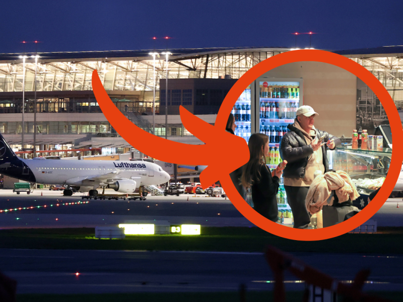 Drama am Hamburger Airport