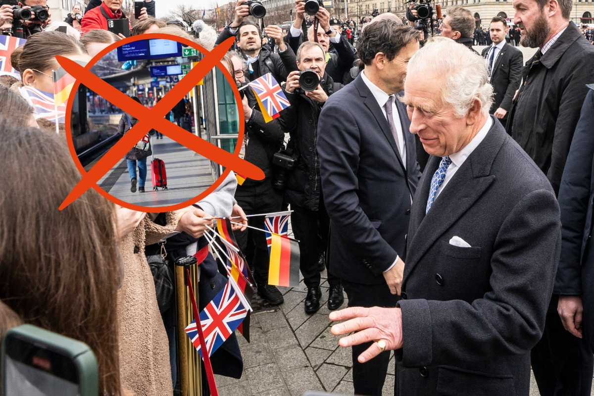 KÃ¶nig Charles III. in Hamburg