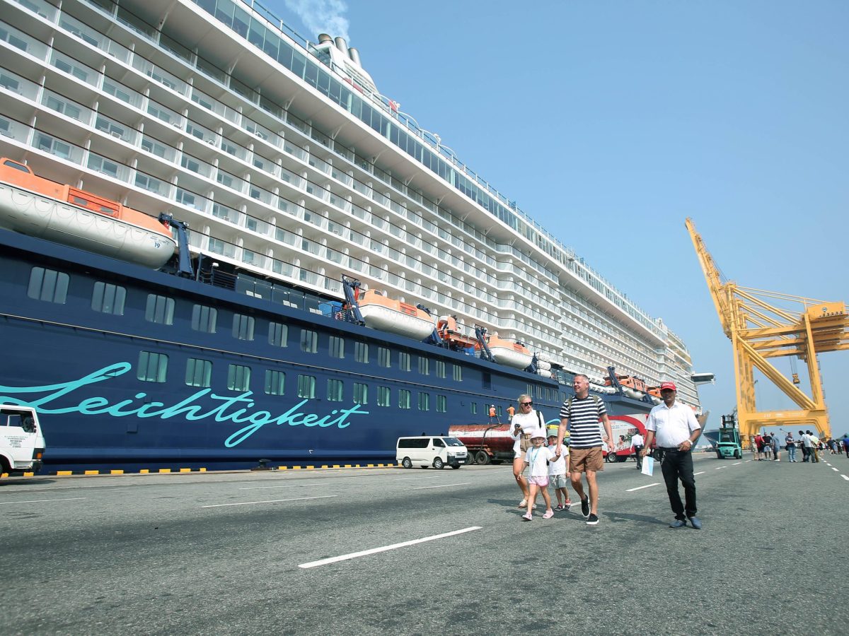 "Mein Schiff"-Passagiere.