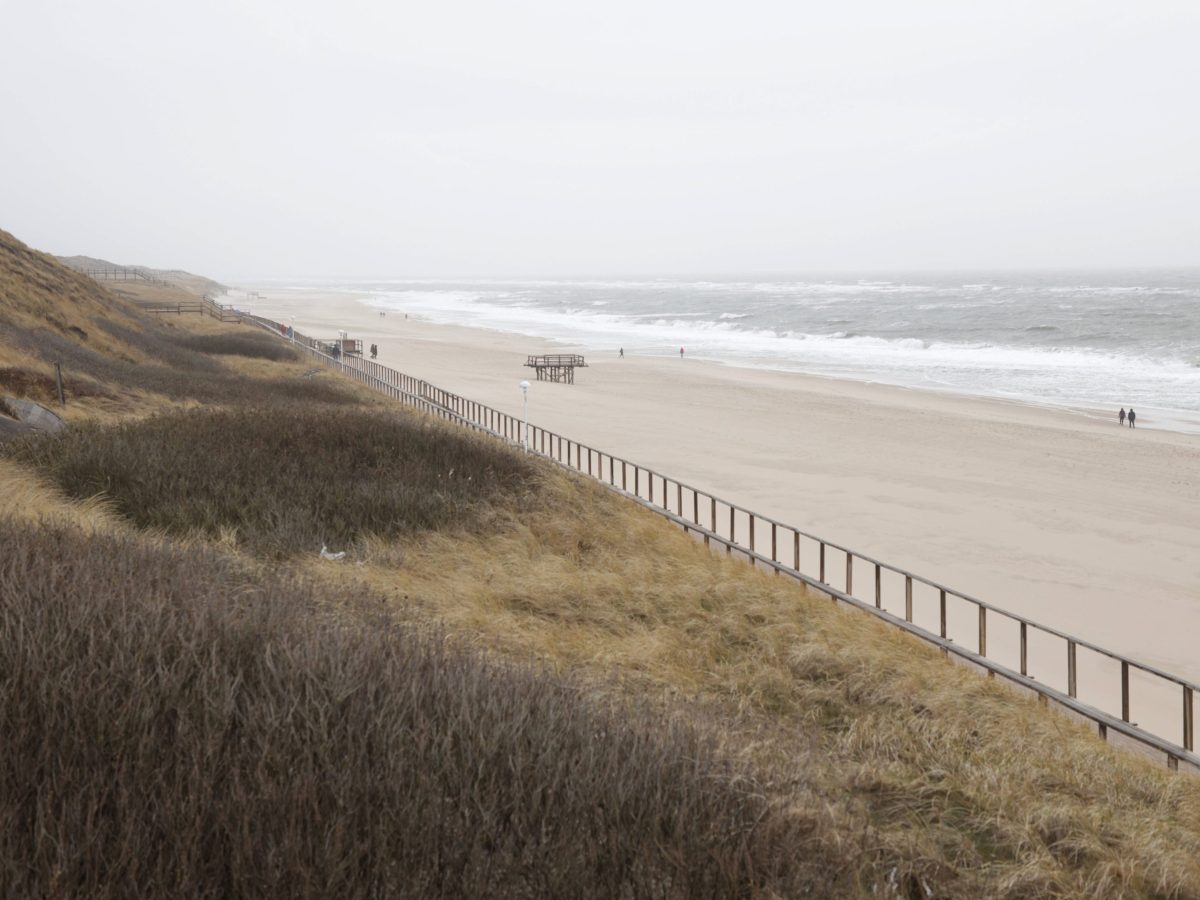 Der Strand auf Sylt.