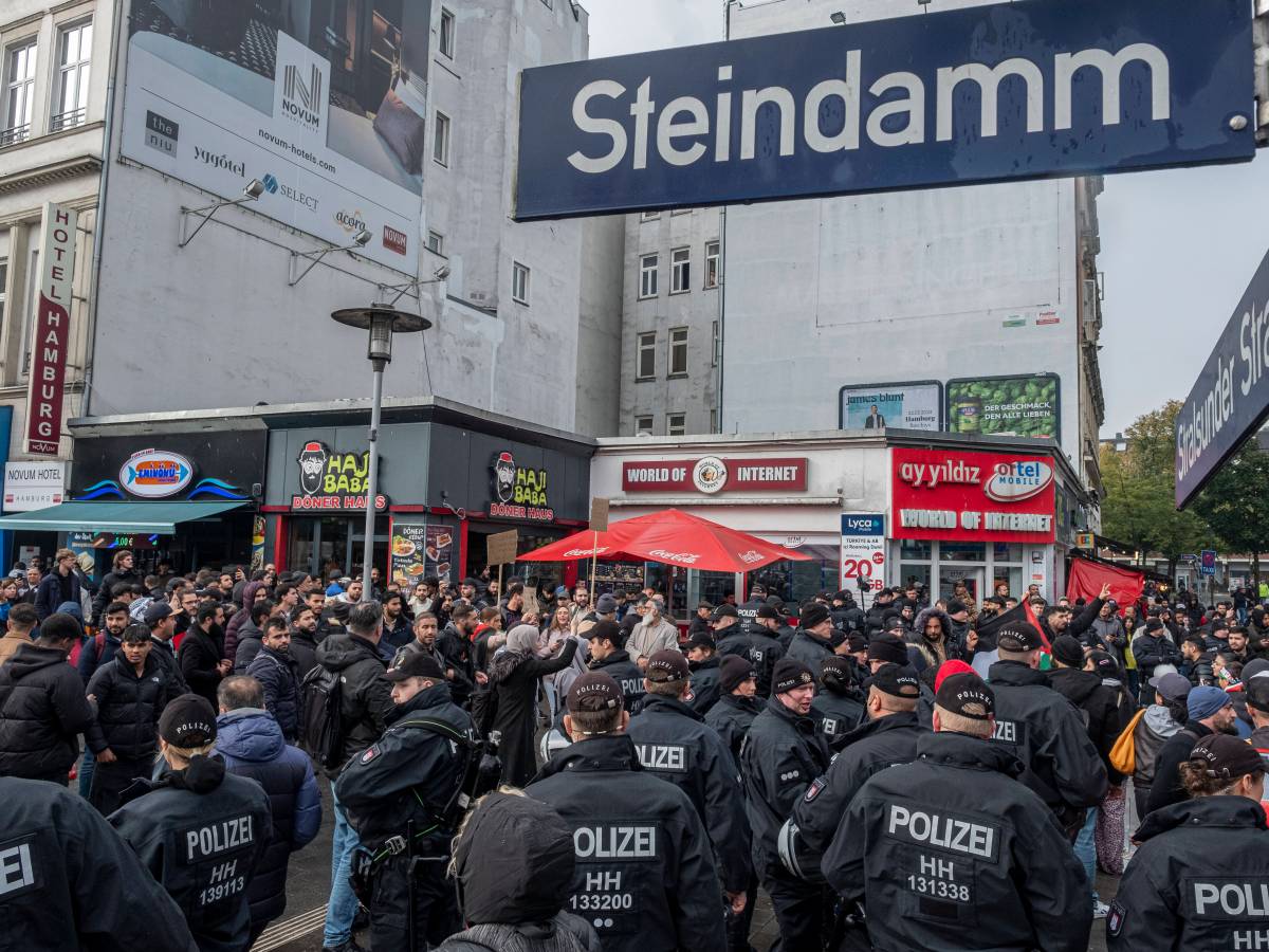 Pro-PalÃ¤stina Demonstration in Hamburg mit Folgen fÃ¼r die Veranstalter.