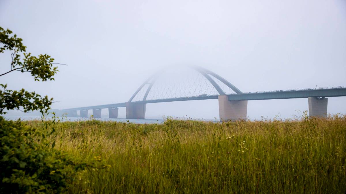 Ostsee Fehmarnsundbruecke