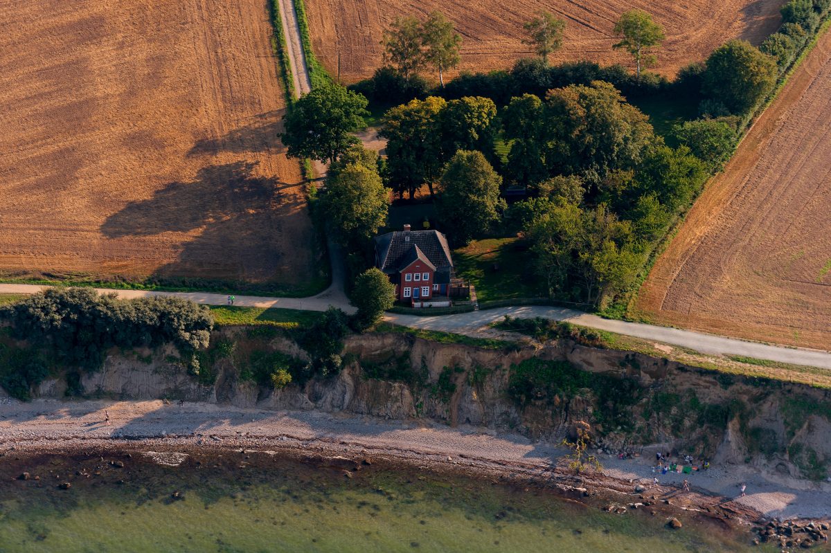 Steilufer am Brodtener Ufer an der Ostsee