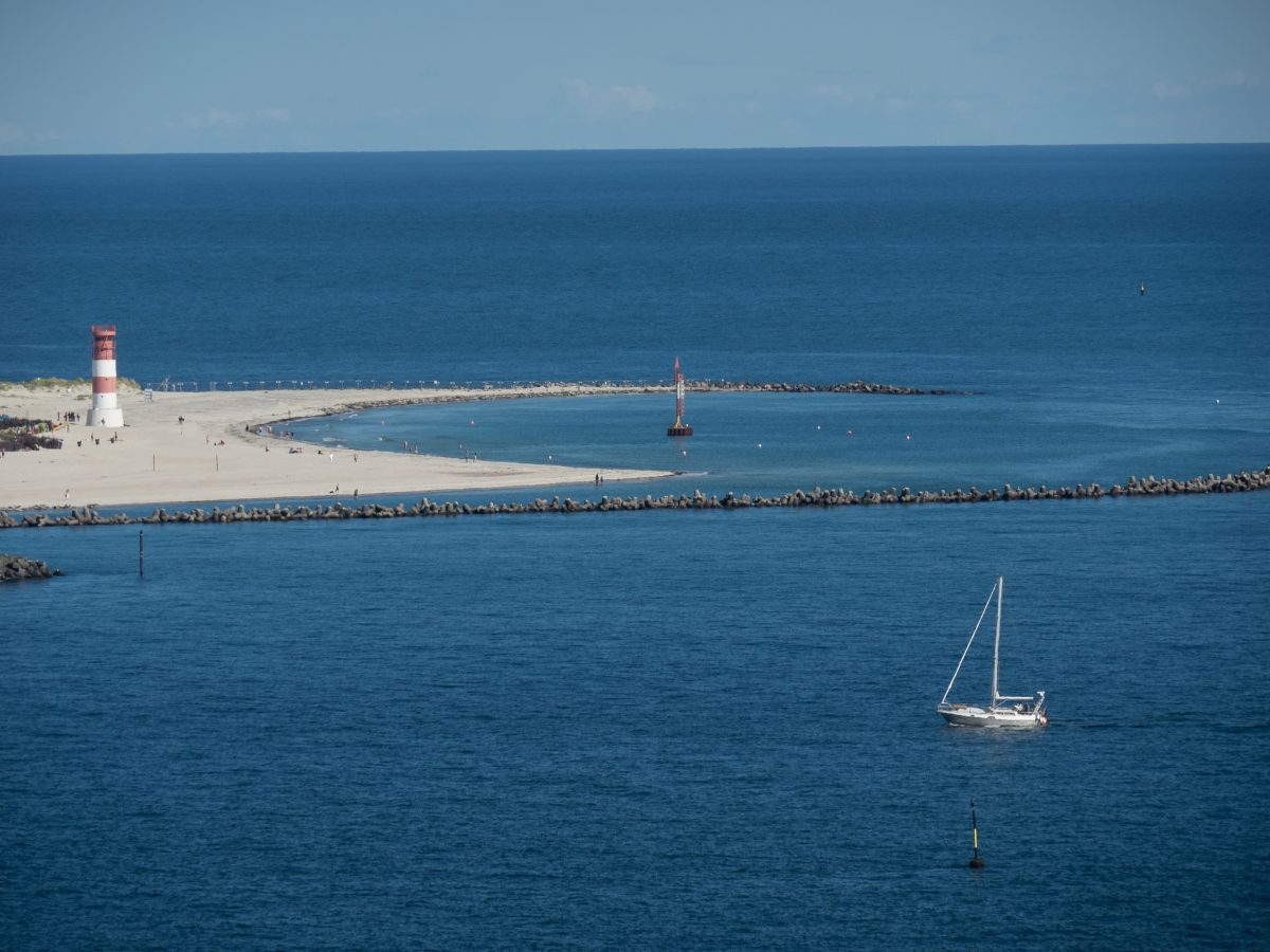 Sinkende Besucher zahlen an der Nordsee