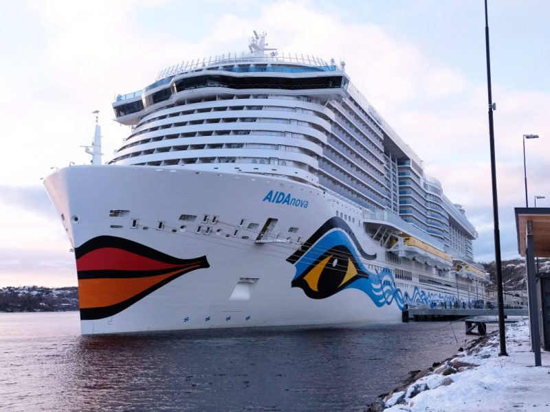 Auch die Aida verfügt über einen Notruf.