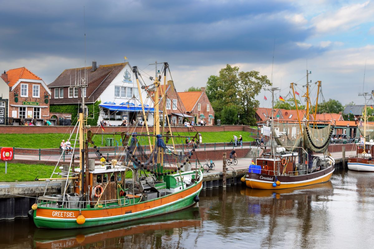 Restaurant im Hafen von Greetsiel an der Nordsee dicht!