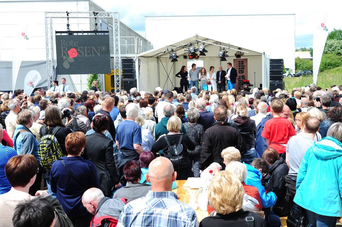 Rote Rosen Stars bei Stadtfest in Lüneburg 2015