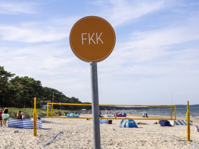 Ostsee: FKK-Strand