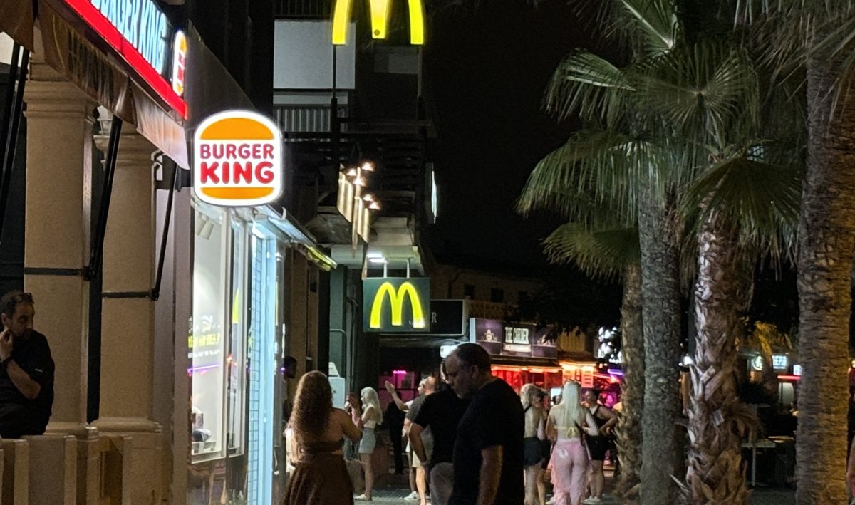 Der McDonald's am Ballermann 1 auf Mallorca.