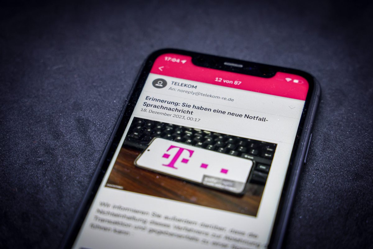 Telekom-Kunden müssen auf der Hut sein! (Symbolfoto)