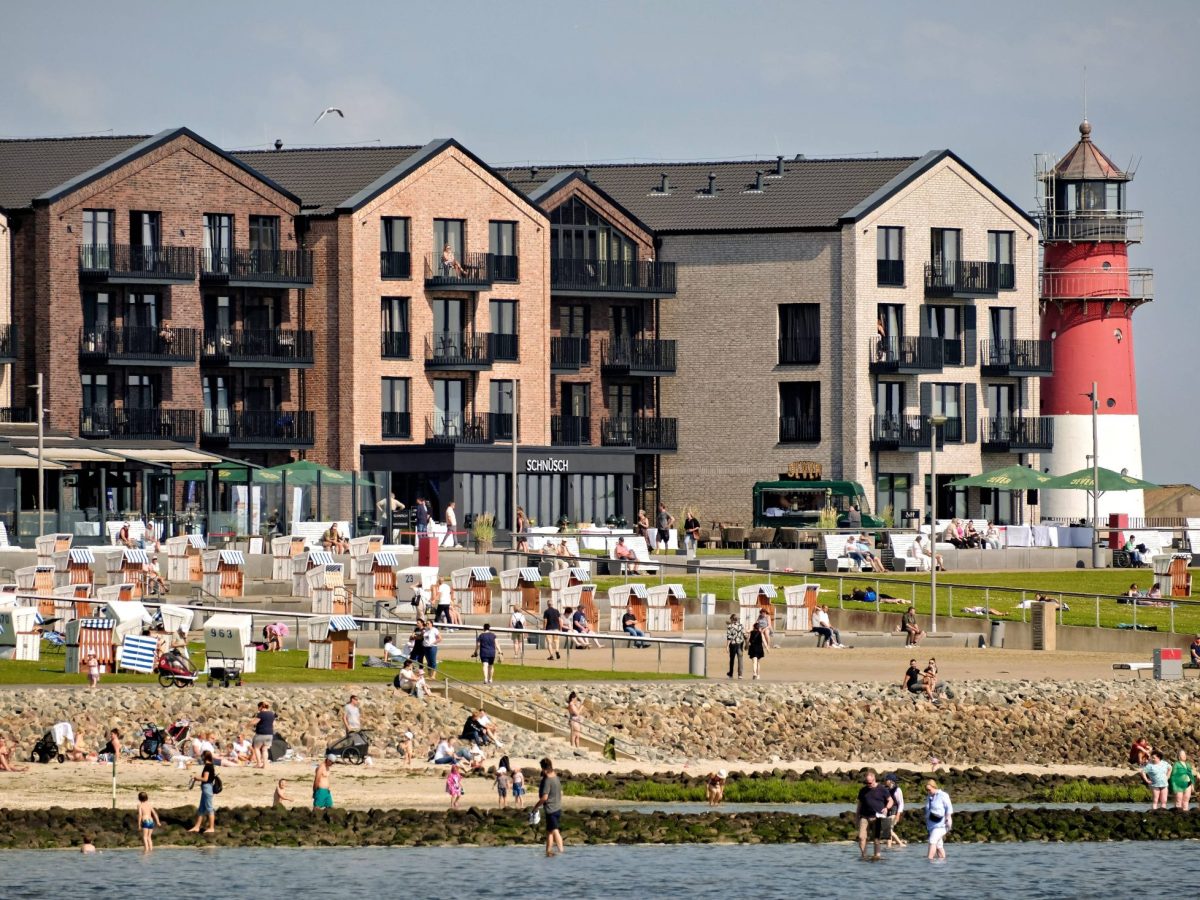 Die Gemeinde Büsum an der Nordsee.