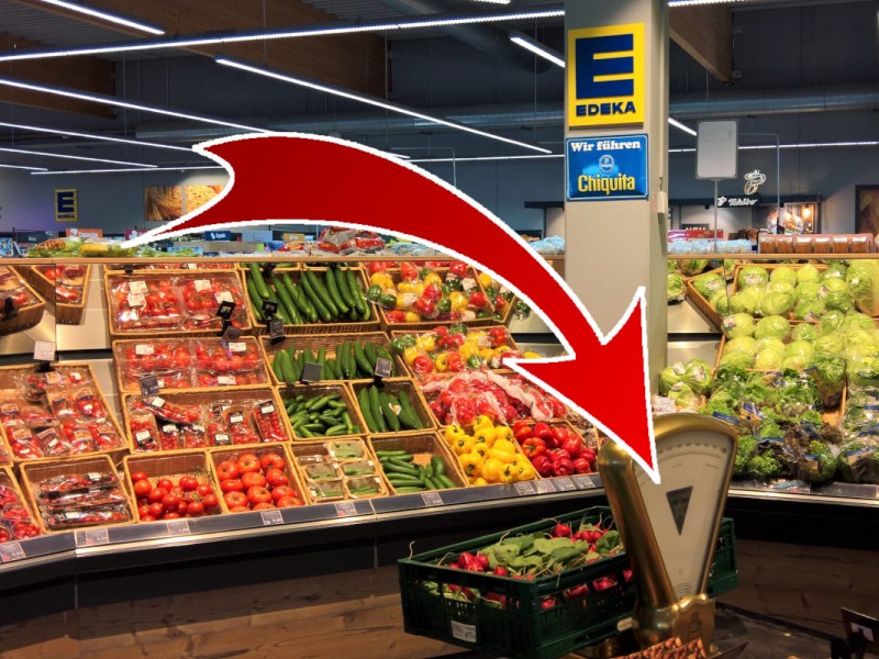 Edeka-Kunde ist empört, als er in der Gemüseabteilung steht – „Legal?“