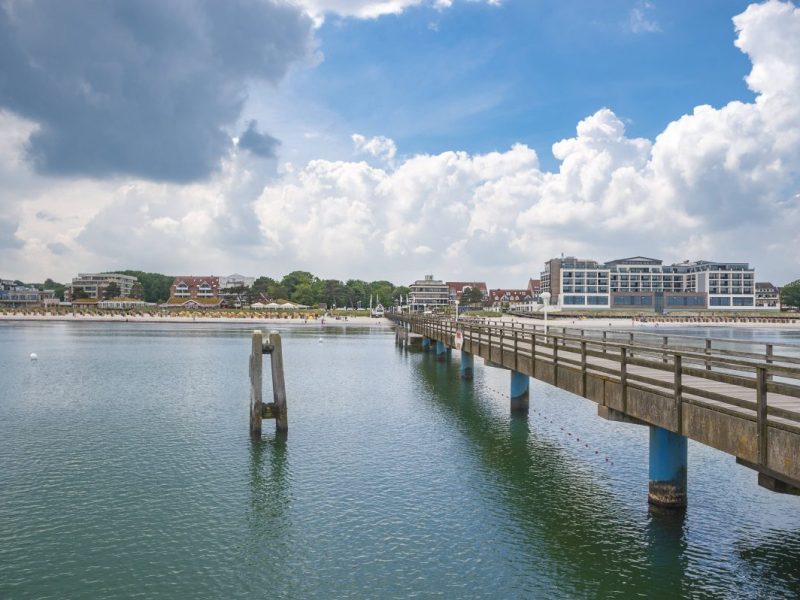 Die Seebrücke in Travemünde.