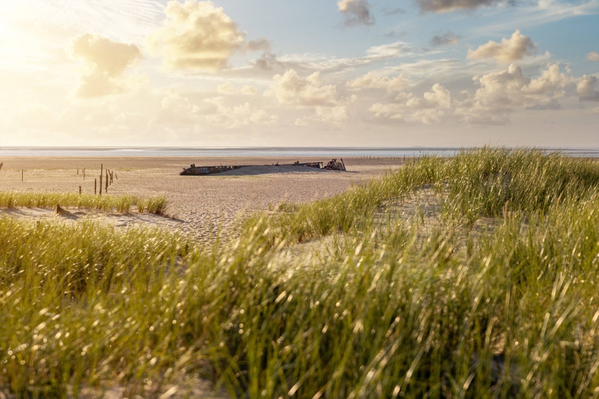 Der Strand auf Norderney.