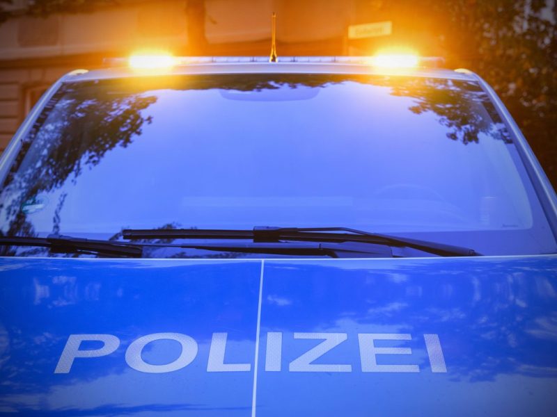 Ein Auto von der Polizei, Symbolbild