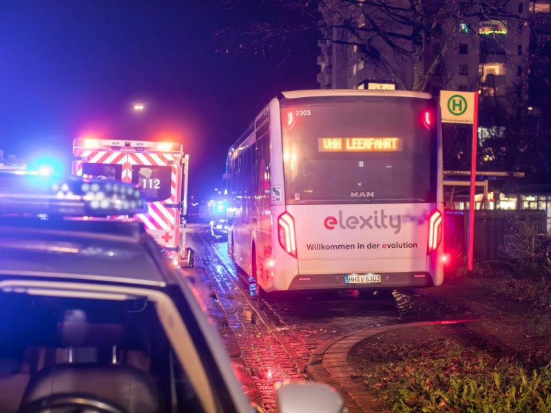 Ein Bus von der HVV.