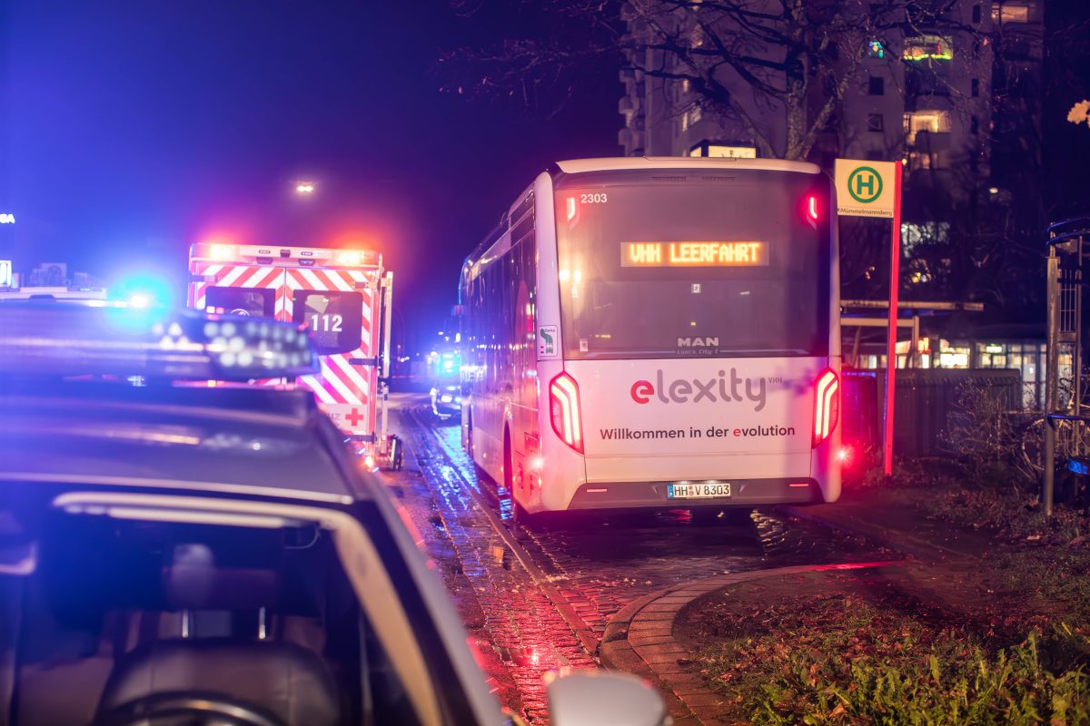 Ein Bus von der HVV.