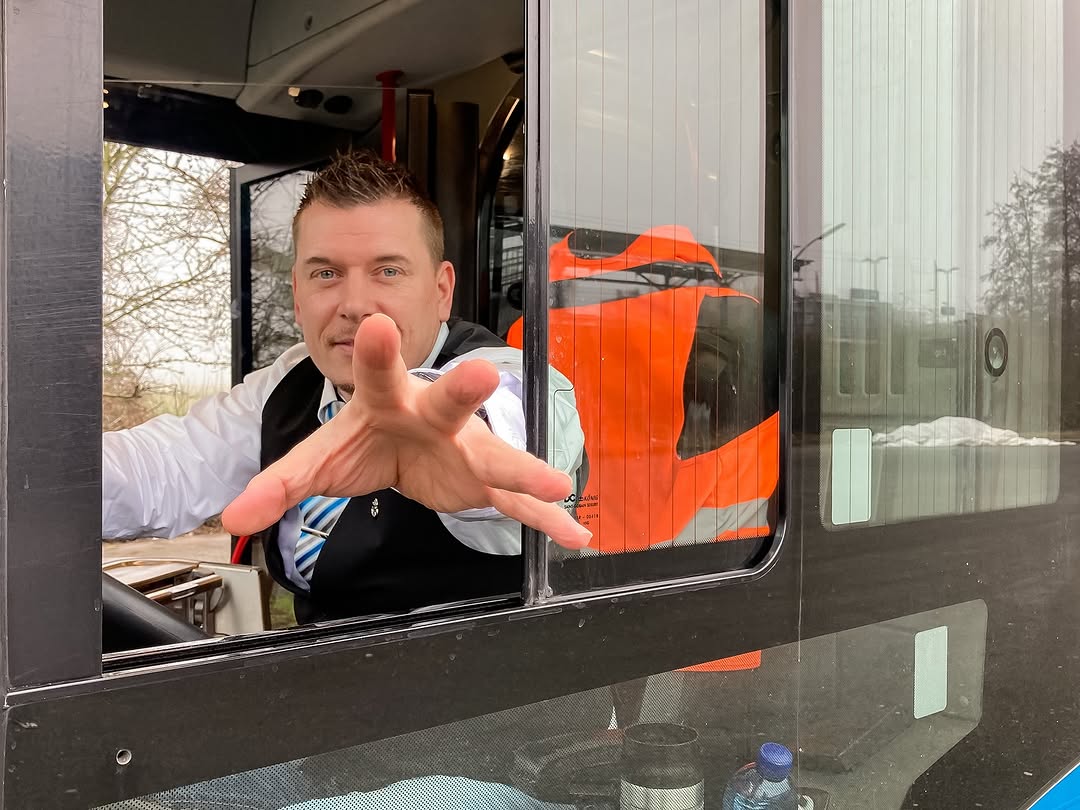Michel Schwartz, Busfahrer und TikTok-Star