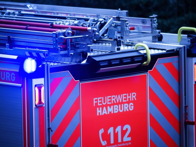 Die Feuerwehr Hamburg.