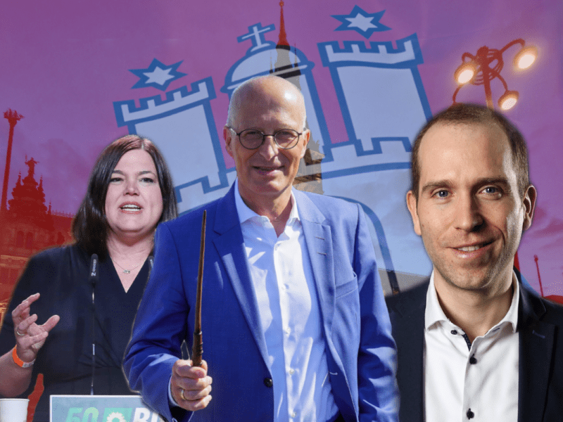 Bürgerschaftswahl in Hamburg.