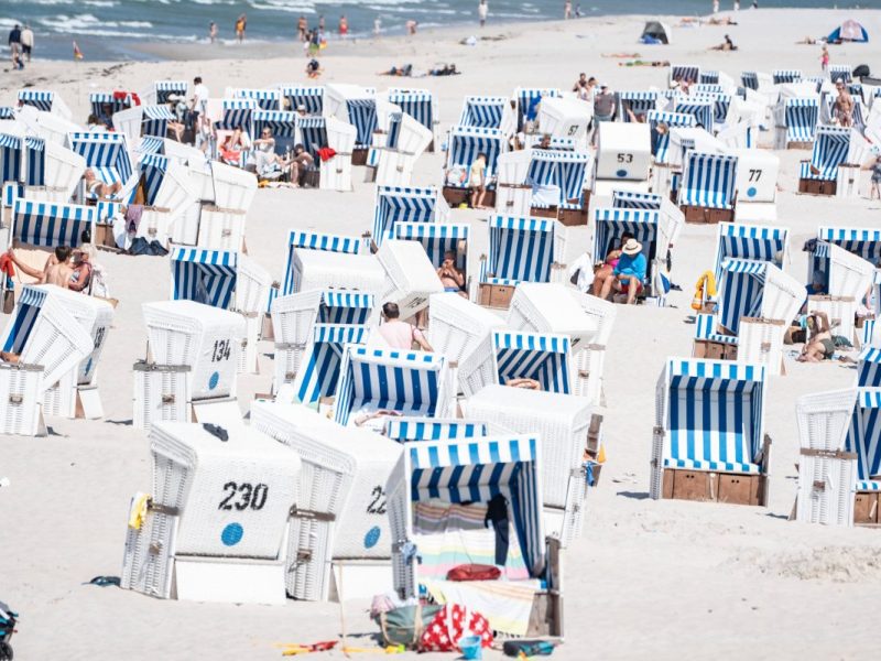 Der Strand von Sylt.