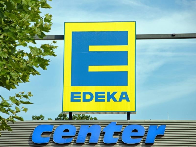 Eine Filiale von Edeka.