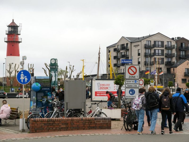 Büsum an der Nordsee.