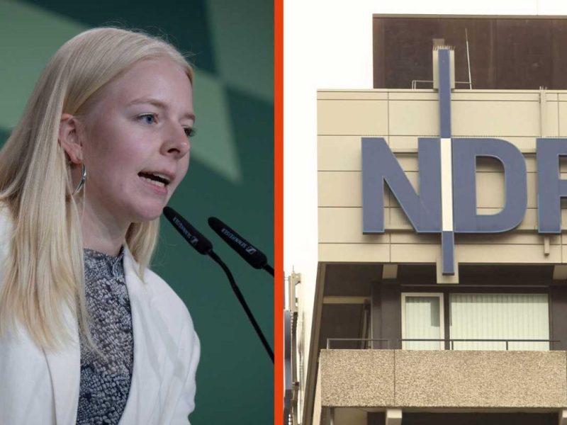 Jette Nietzard und der NDR (Collage)