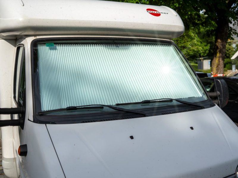 Ein Camping-Fahrzeug (Symbolbild)