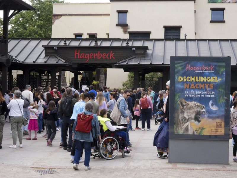 Der Tierpark Hagenbeck.