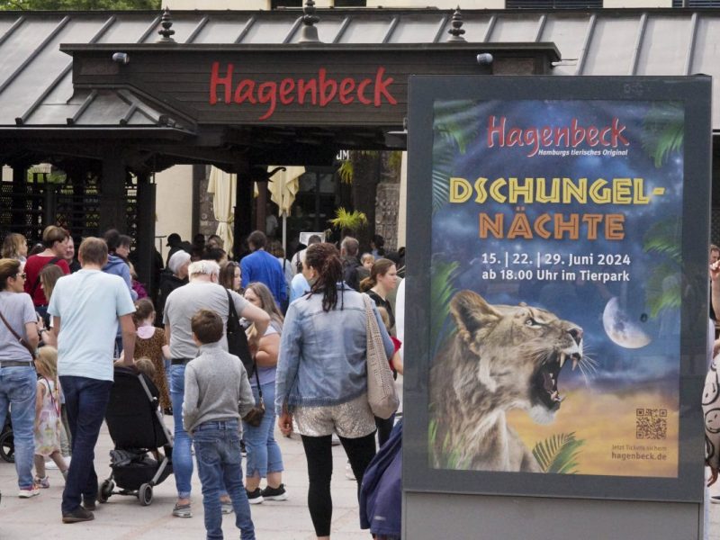 Der Tierpark Hagenbeck.