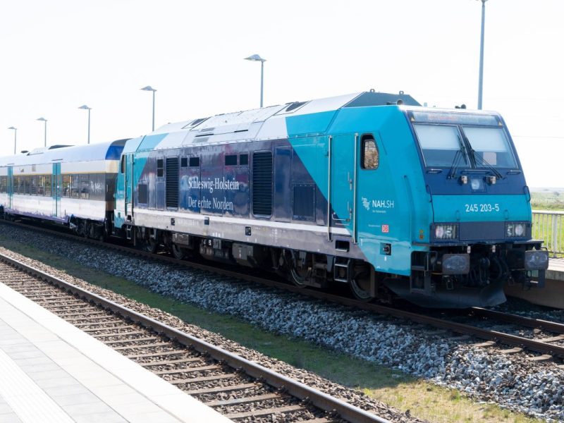 Ärger am Nordsee-Bahnhof (Symbolbild)